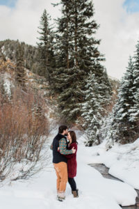 Red Cliff Camp Hale Colorado Engagement Session