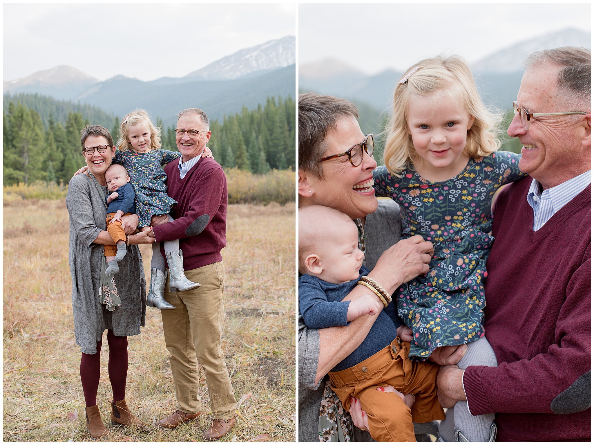 What to wear to a fall family session in Breckenridge