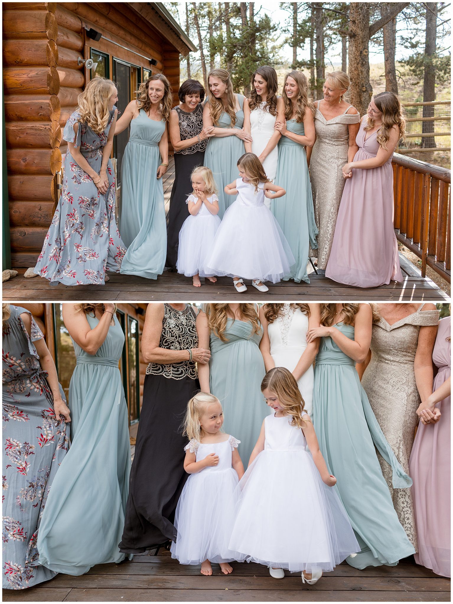 Bridal Party at Breckenridge Colorado Small Wedding