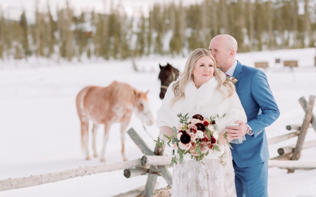 Devil’s Thumb Ranch Winter Wedding in Tabernash, Colorado
