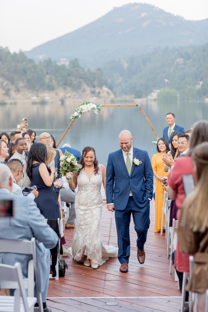 Evergreen Lake House Outdoor Wedding Photographer