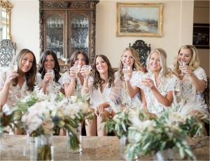 Bridal Party Bridesmaids for Wedding in Vail Colorado