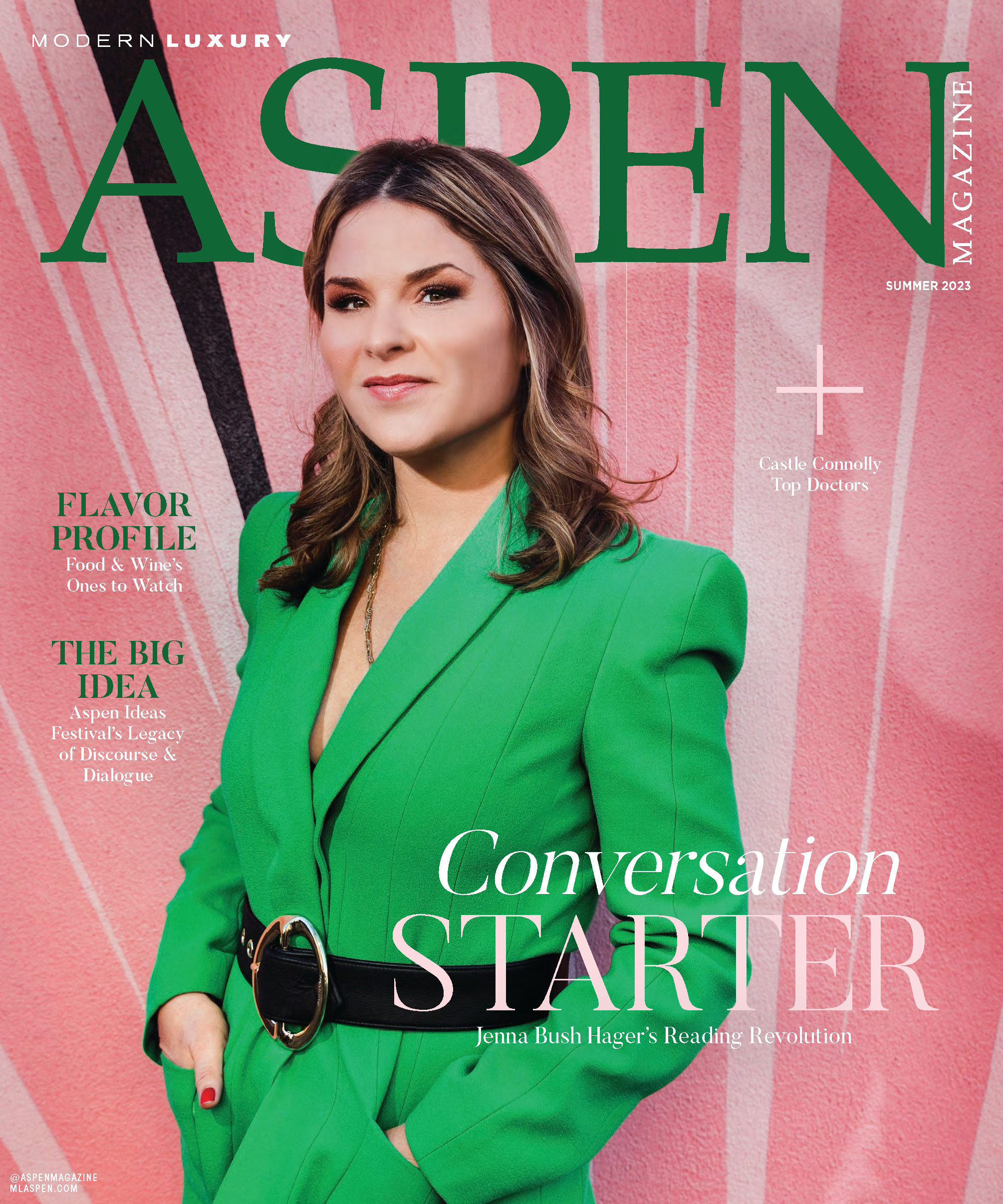 Modern-Luxury-Aspen Magazine-Summer-Issue-2023-Jenna-Bush-Hager-Cover