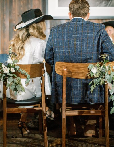 Vail Wedding, Four Seasons Vail Wedding, Charleston Couple, The Slope Room, Gravity Haus, Vail Interfaith Chapel, Kemosabe Wedding, Kemosabe Hats on Bridal Party, Western Chic Themed Welcome Party, Colorado Western Chic, Rehearsal dinner, Western wedding