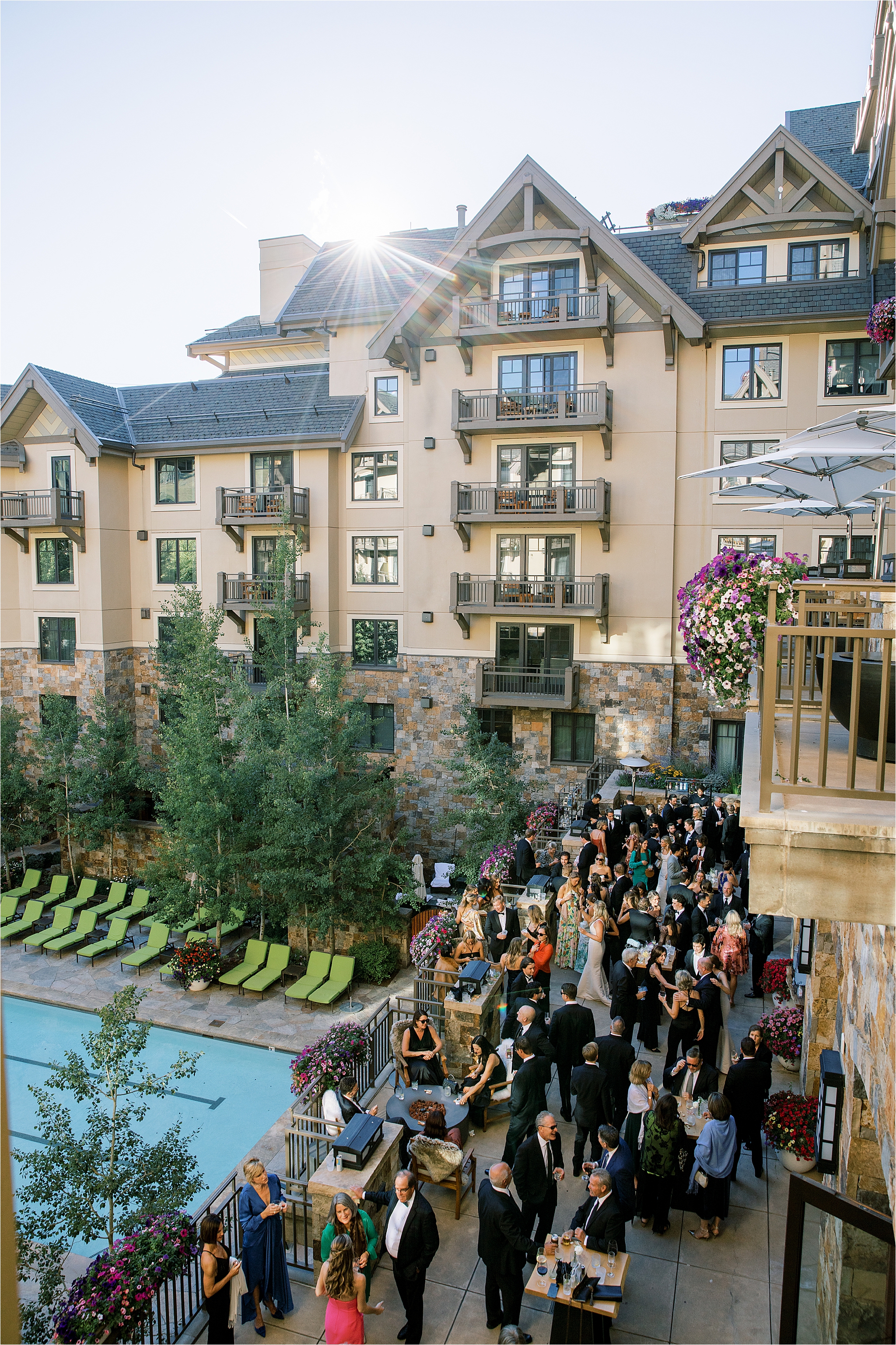 four seasons wedding, four seasons vail, four seasons vail wedding party