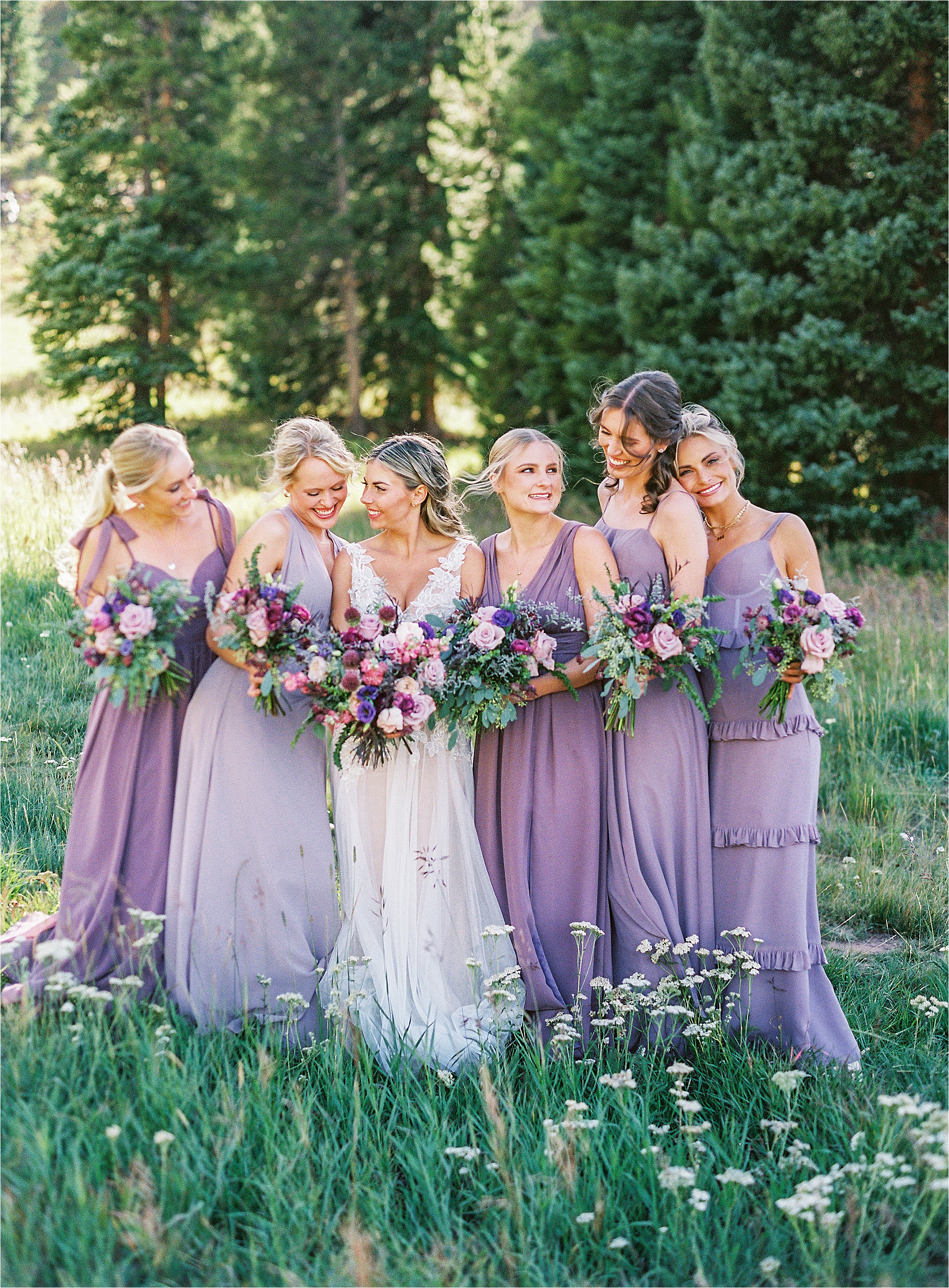 bridal portrait on staircase