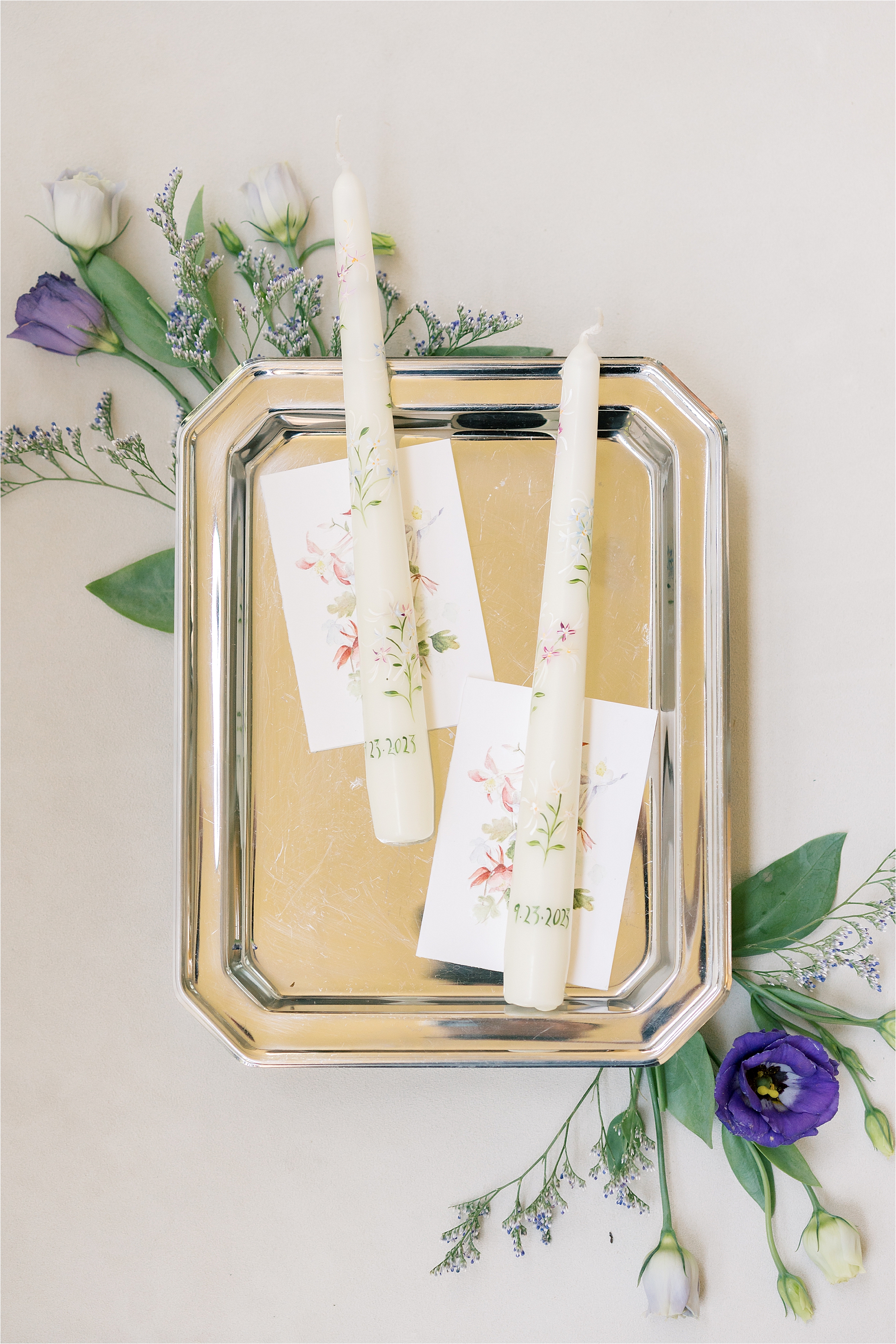 Utah wedding stationery light and elegant